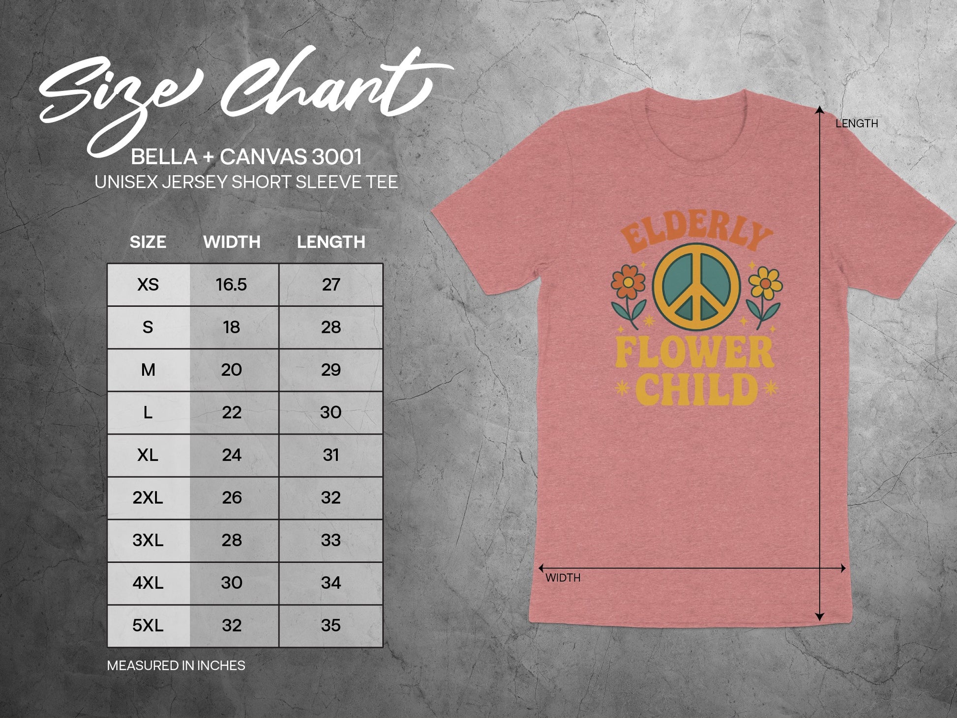 Elderly Flower Child Unisex Jersey Short Sleeve product