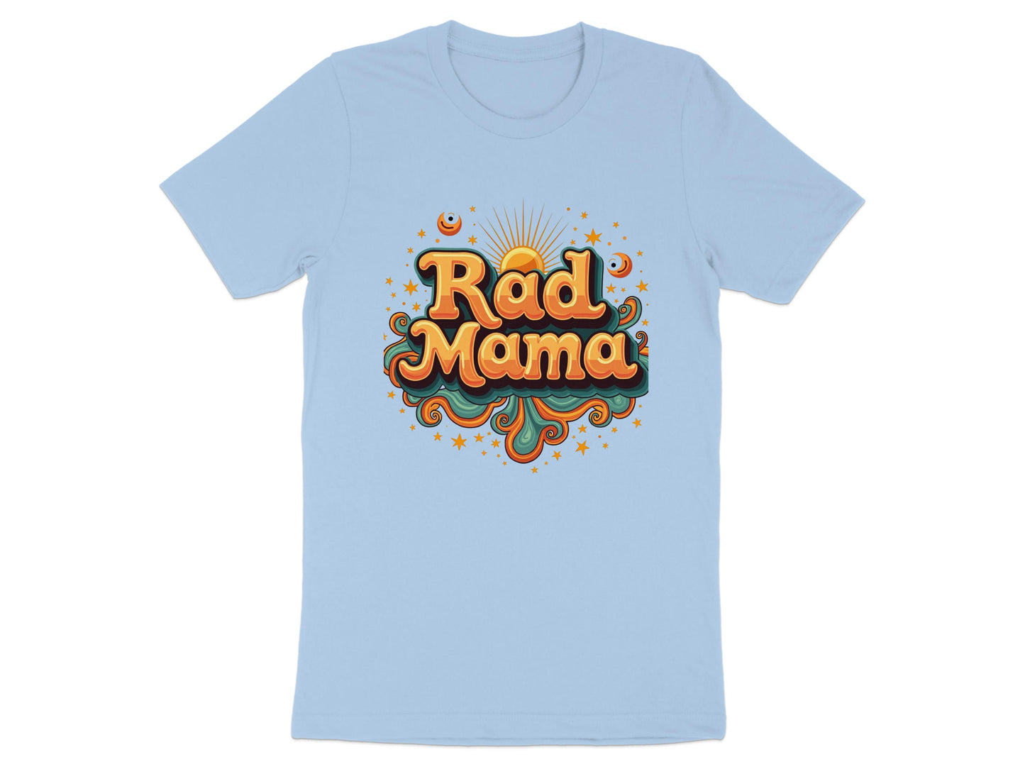 Retro Style Rad Mama Graphic T-Shirt product type