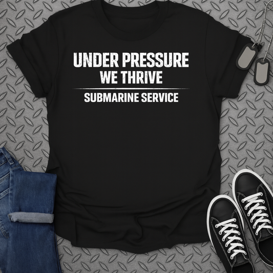 UNDER PRESSURE WE THRIVE SUBMARINE SERVICE product type