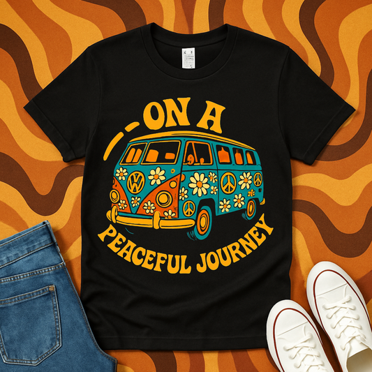 On A Peaceful Journey Graphic T-Shirt product type