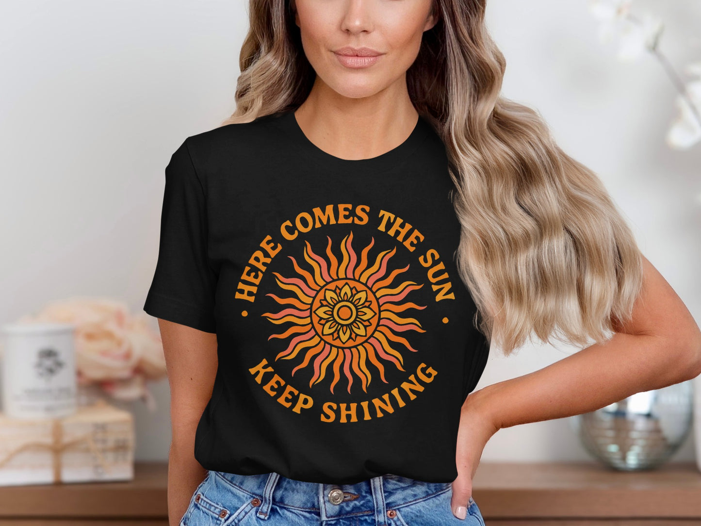 Here Comes The Sun Keep Shining Graphic T-Shirt product