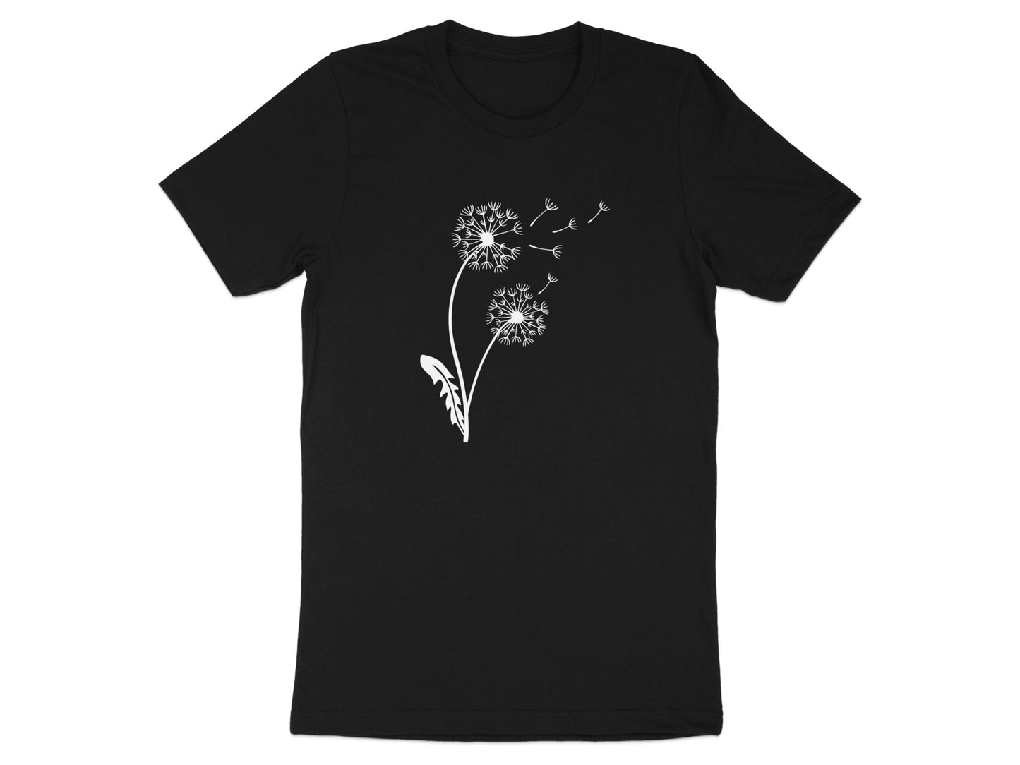Dandelion With Blowing Seeds T-shirt