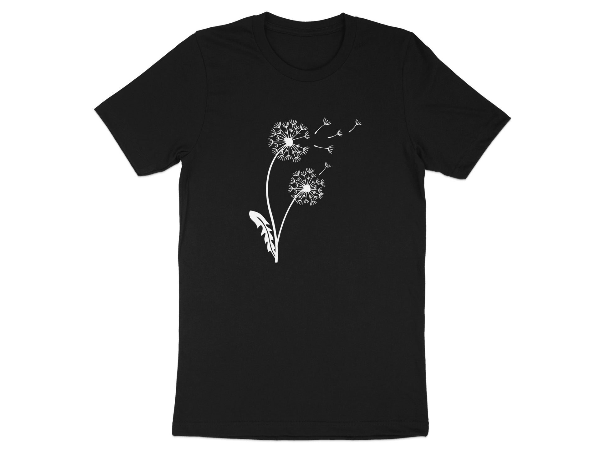 Dandelion With Blowing Seeds T-shirt