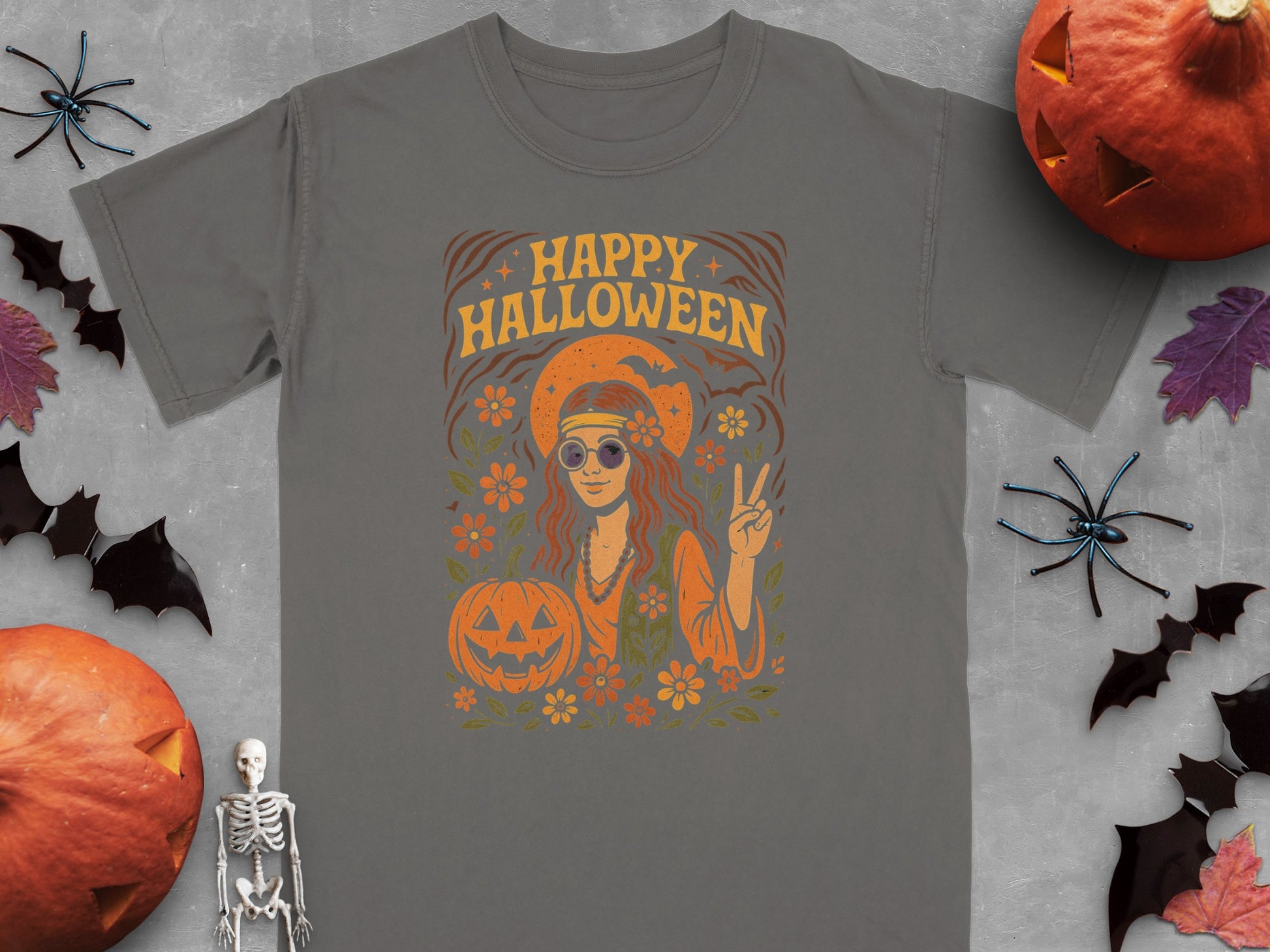 Happy Halloween Peace Sign T-shirt product