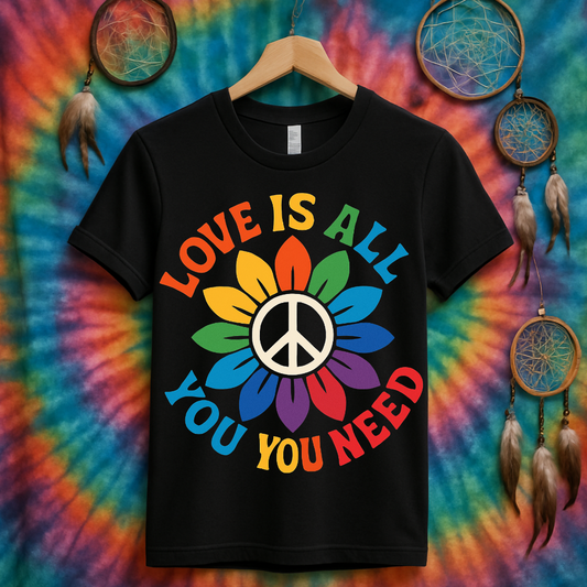 Love Is All You Need Colorful Peace Design product