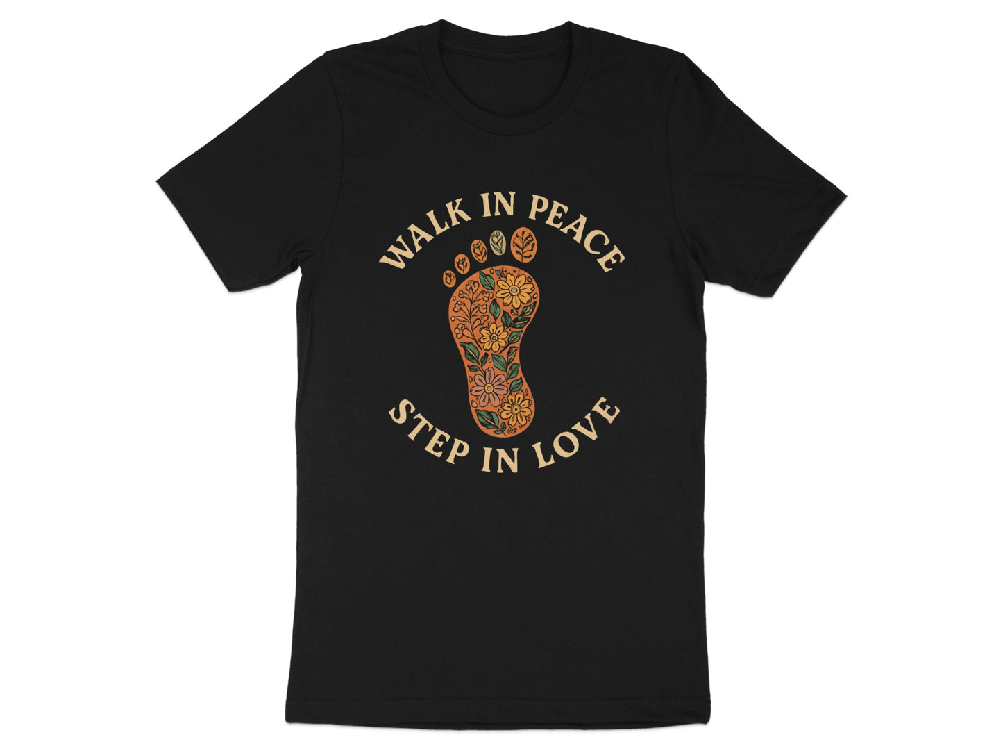 Walk in Peace Step in Love T-Shirt product