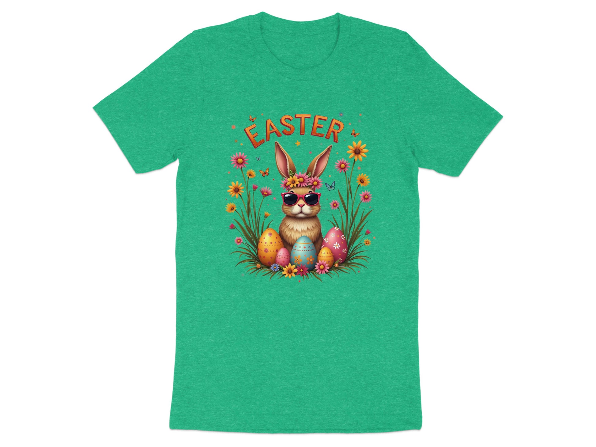 Easter Bunny with Sunglasses Graphic T-Shirt product