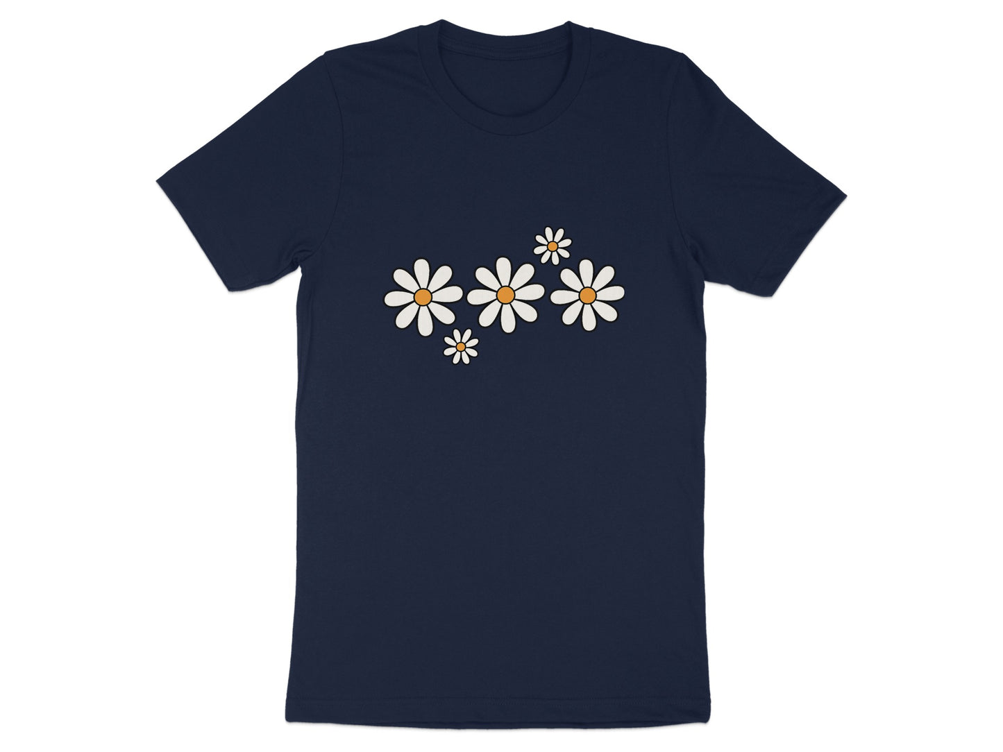 Floral Daisy Pattern Graphic T-Shirt product type