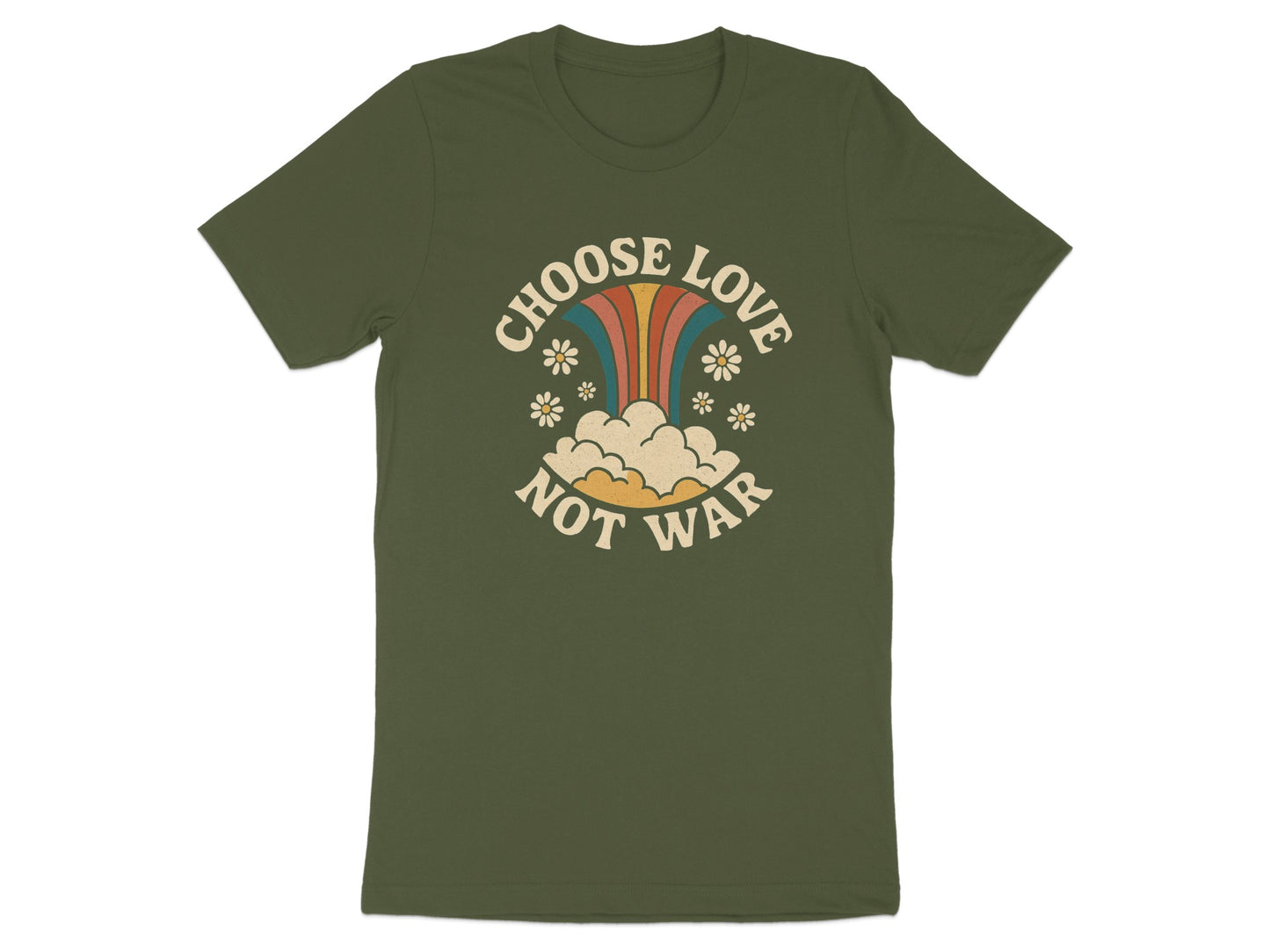 Choose Love Not War Graphic T-shirt product