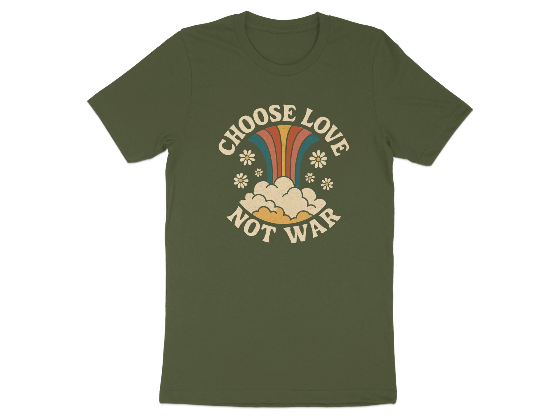 Choose Love Not War Graphic T-shirt product