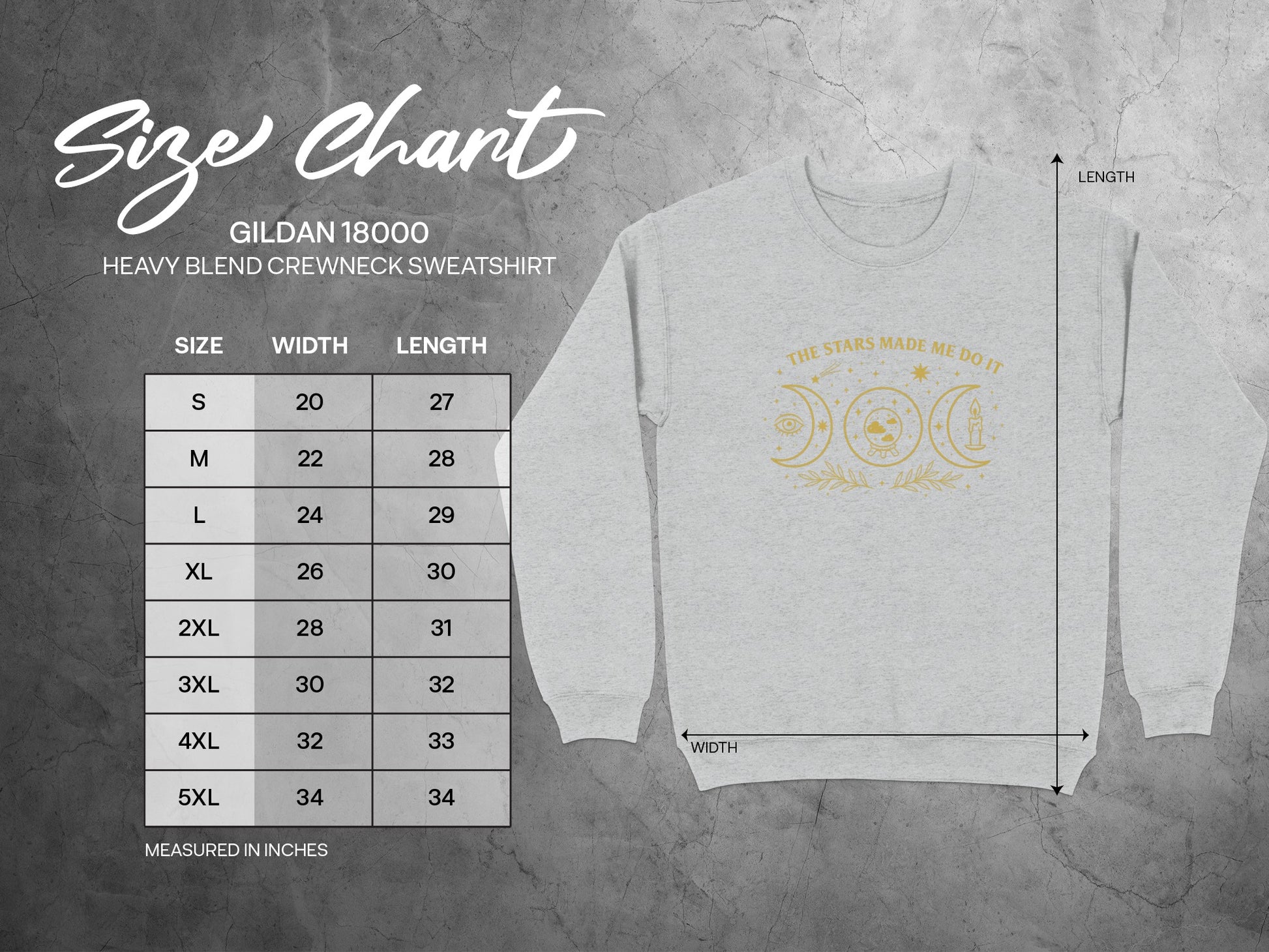 The Stars Made Me Do It Crewneck Sweatshirt product
