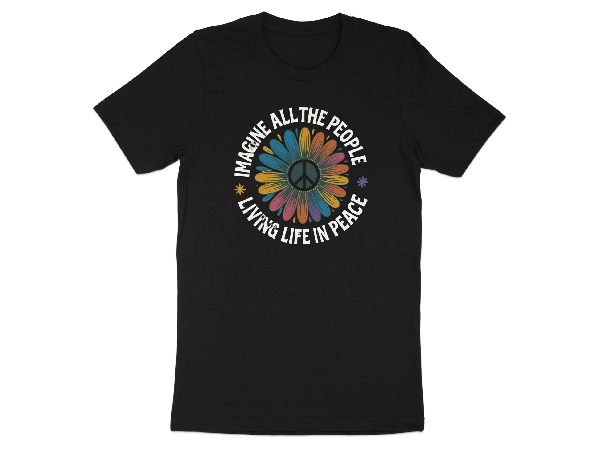 Imagine All The People Living Life In Peace t-shirt product type