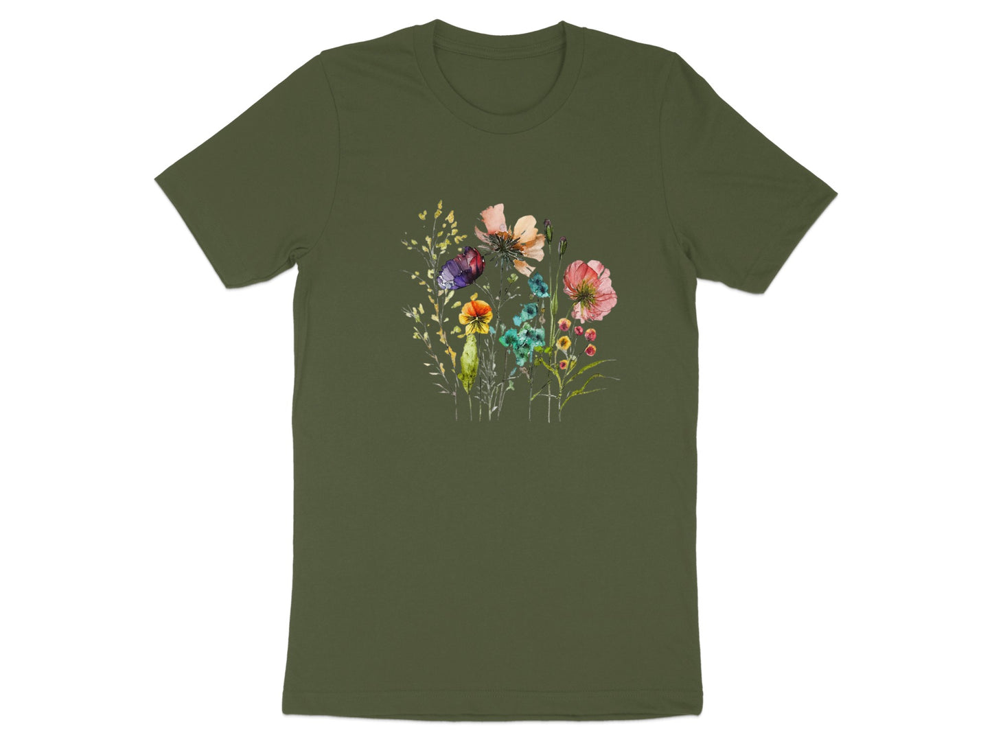 Beautiful Floral Graphic Design T-Shirt product
