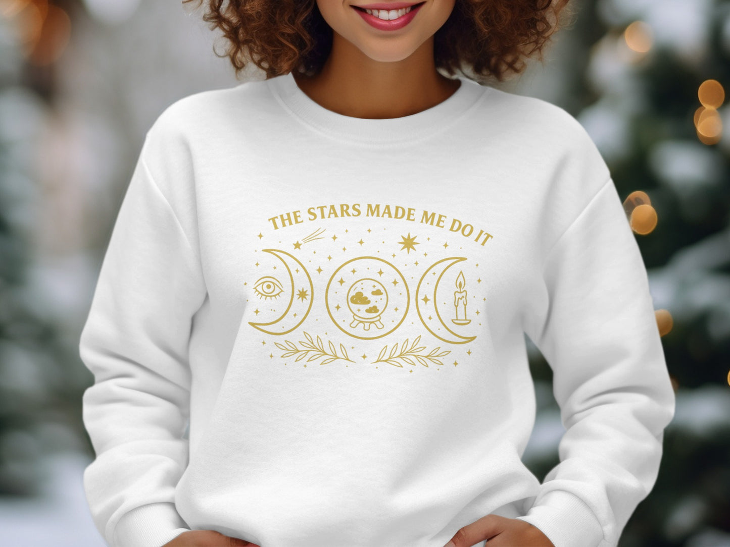 The Stars Made Me Do It Astrological Sweatshirt Product