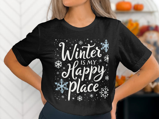 Stay warm and stylish this January with cozy and chic winter-themed t-shirts."