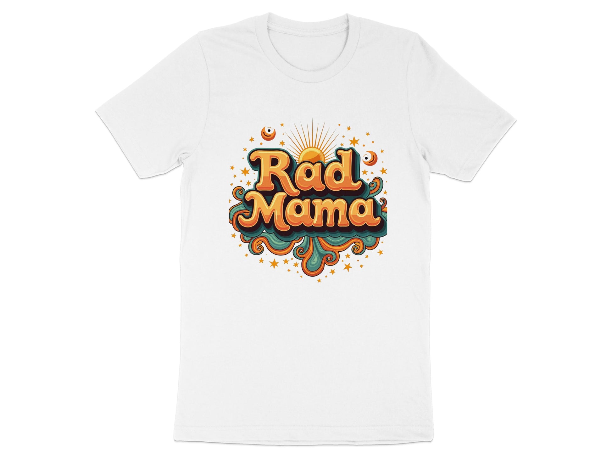 Retro Rad Mama Graphic Printed T-shirt product