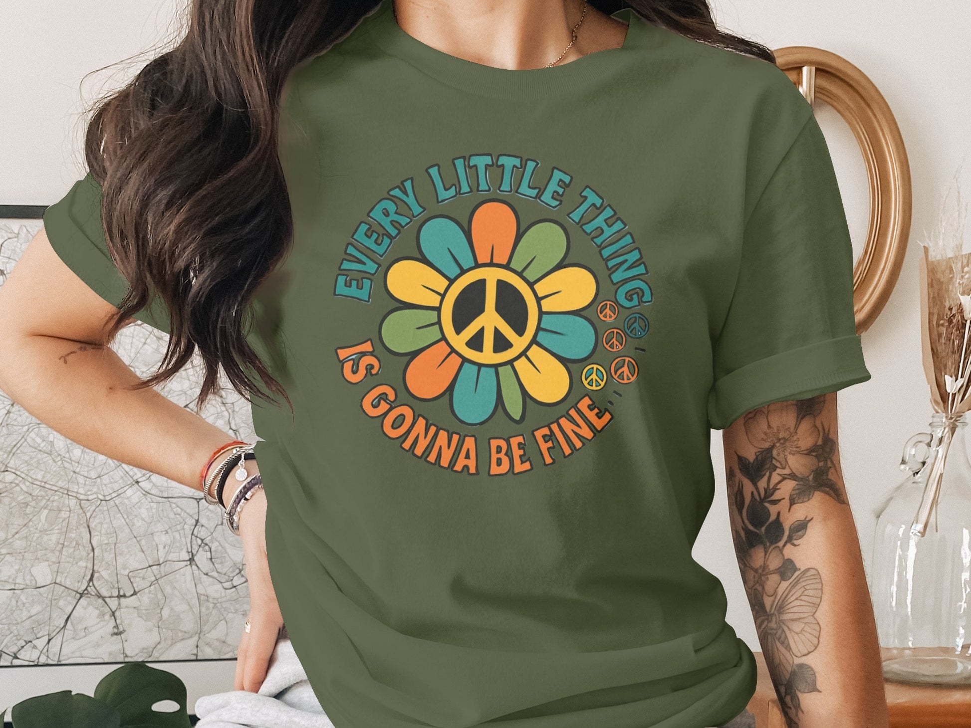 Every Little Thing Is Gonna Be Fine T-Shirt product type