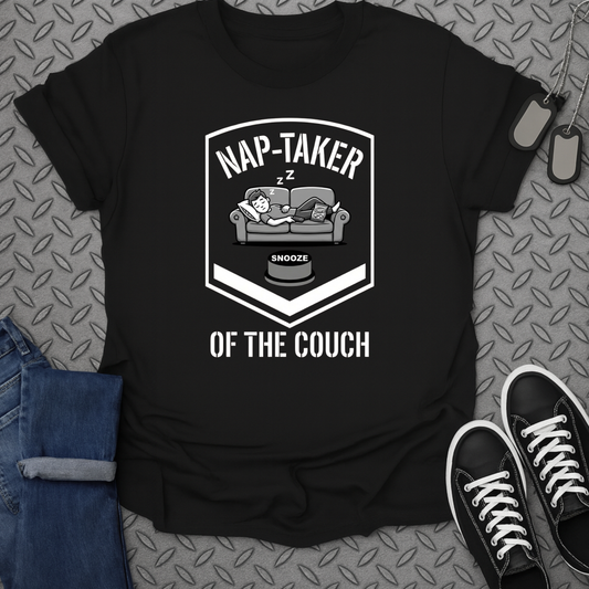 Nap-Taker of the Couch Snooze T-Shirt