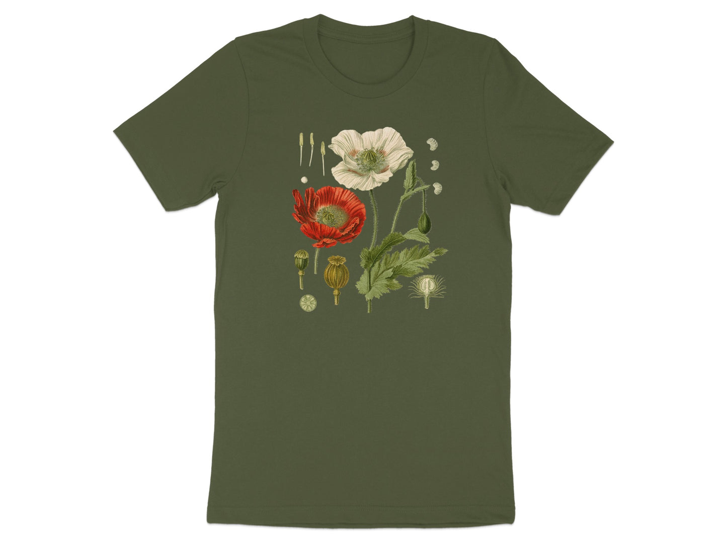 Botanical Floral Illustration T-Shirt product