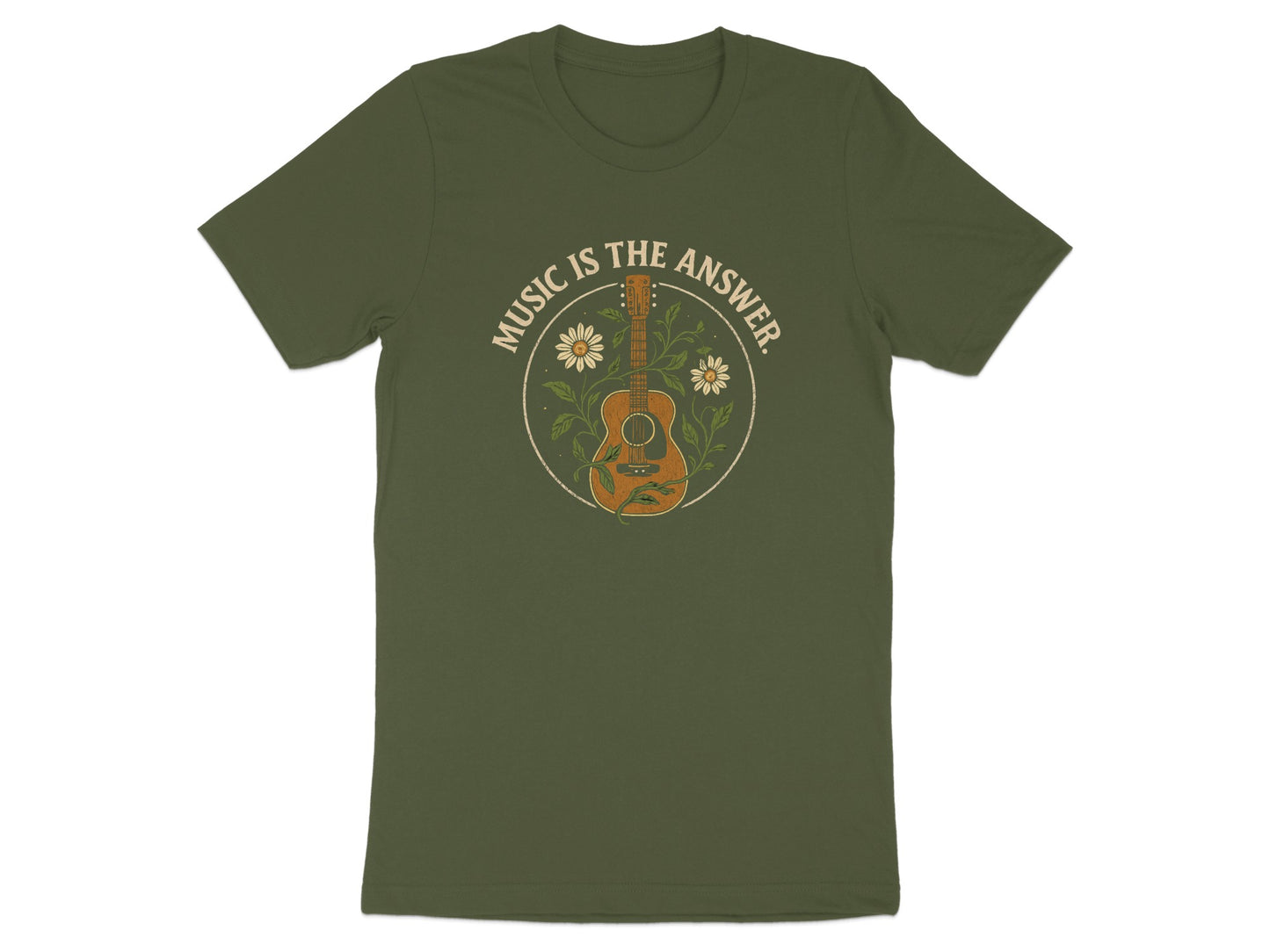 Music Is The Answer Graphic T-Shirt product type