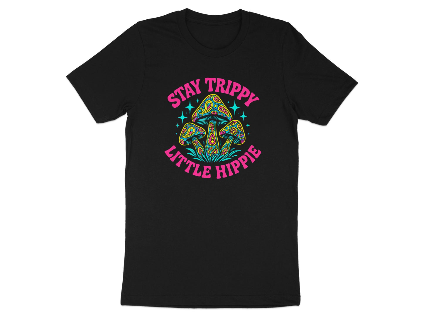 Stay Trippy Little Hippie Graphic T-Shirt product type