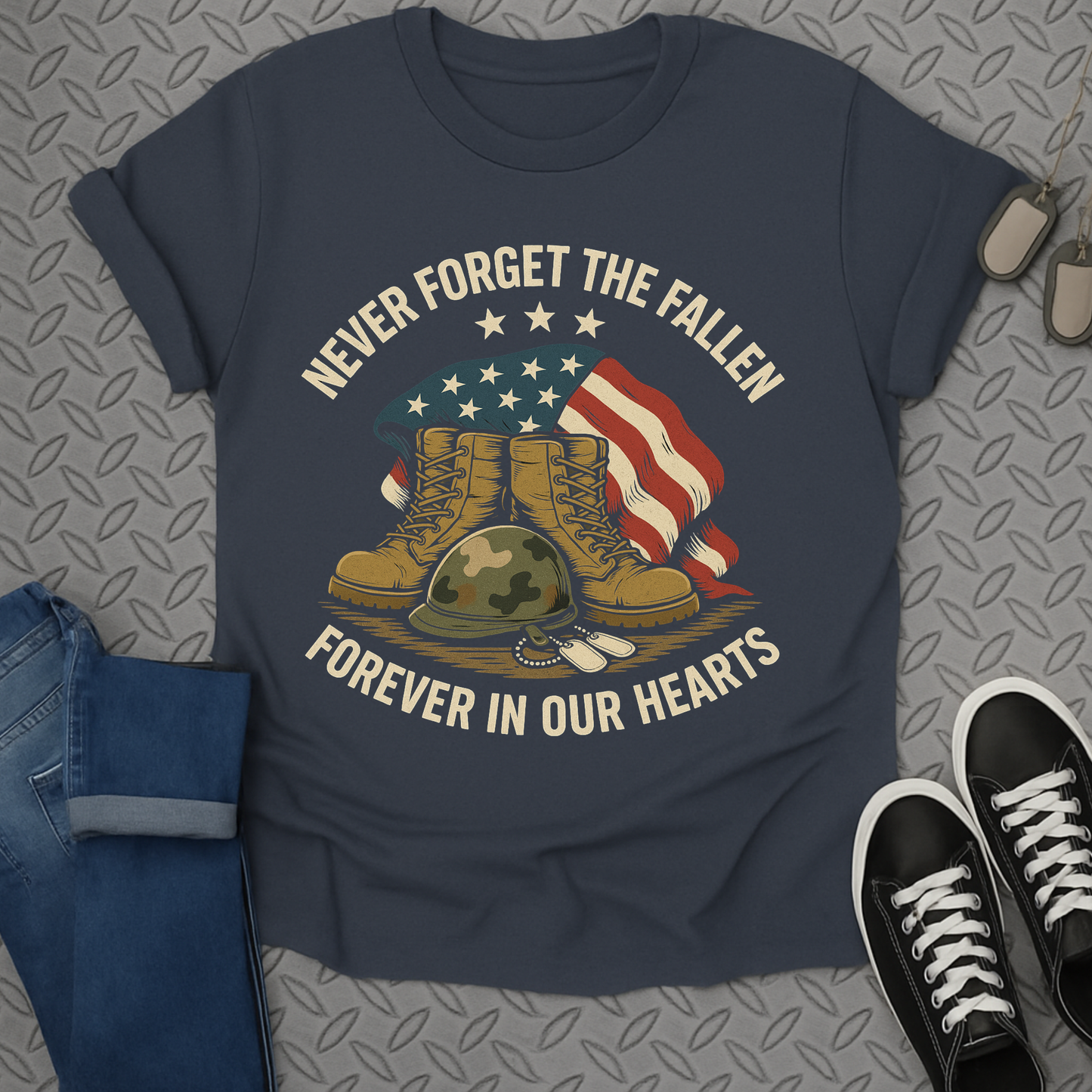 never forget the fallen tshirts