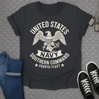 United States Navy Southern Command Fourth Fleet Shirt