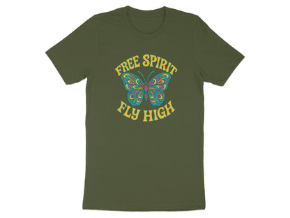 Free Spirit Fly High Butterfly Graphic T-shirt product type