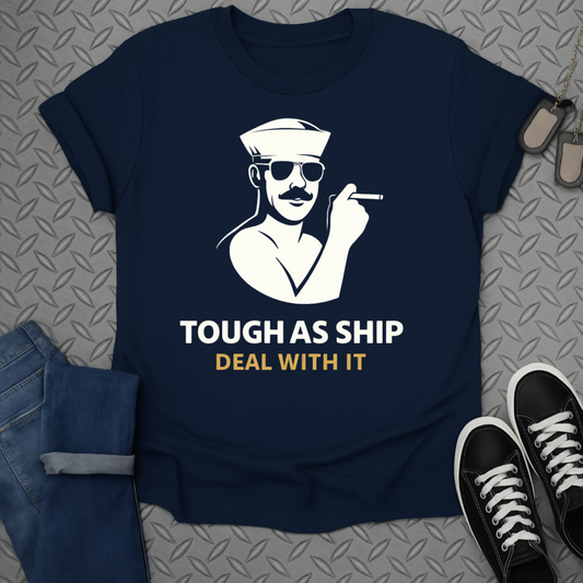 Tough As Ship Deal With It Funny T-shirt Product