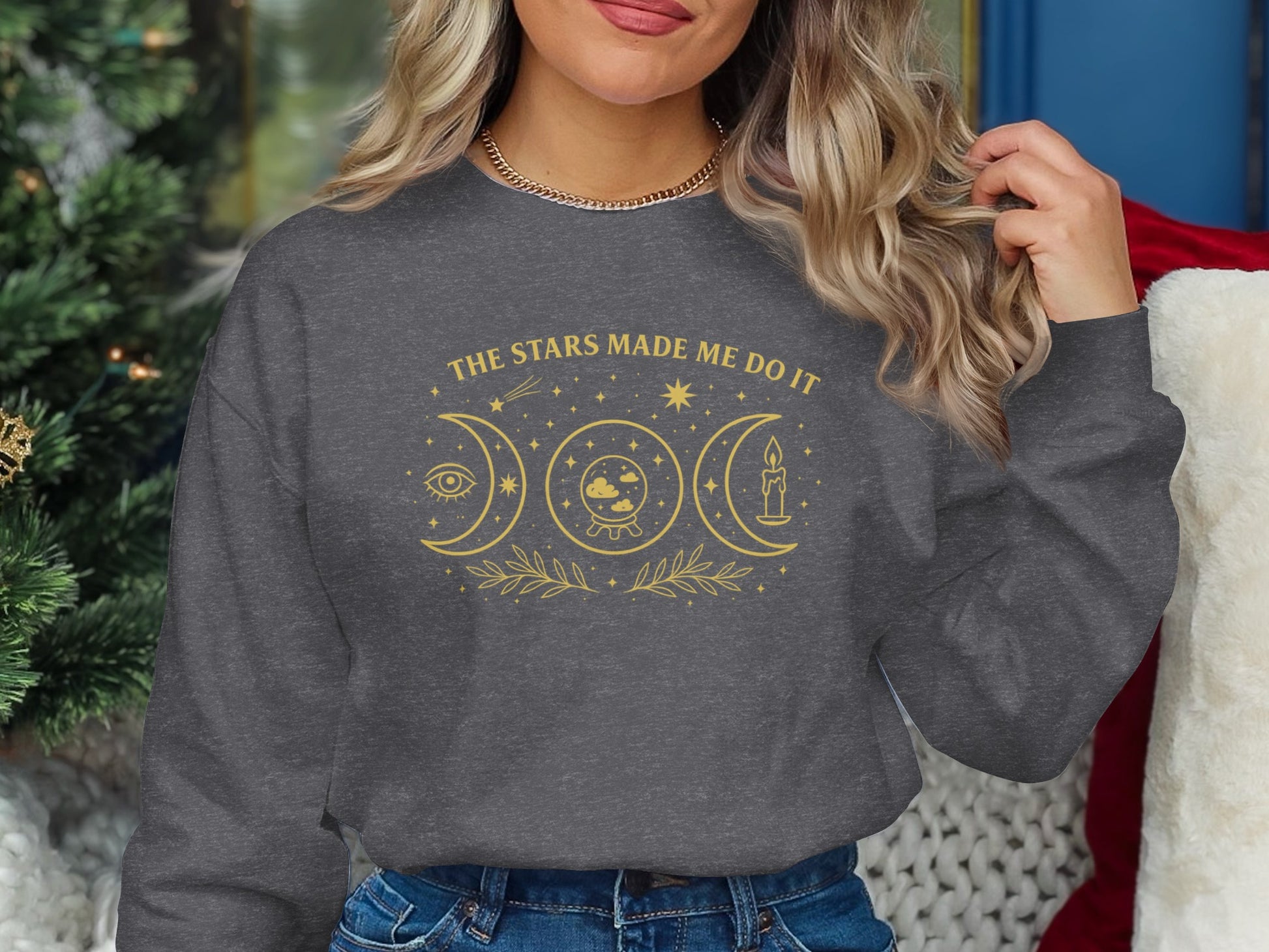 The Stars Made Me Do It Graphic Sweatshirt product