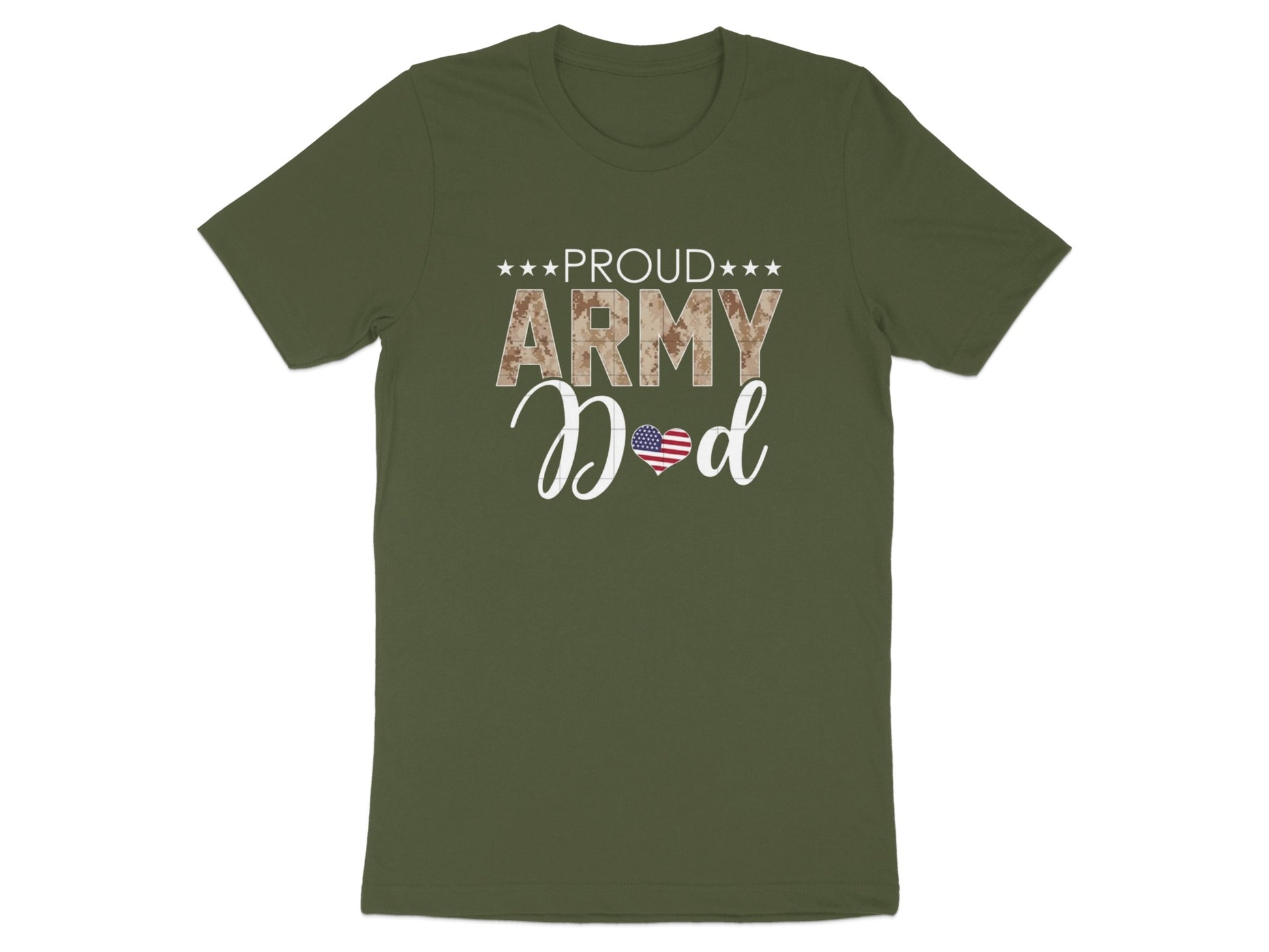 Proud Army Dad Shirt Military Family Apparel Gift