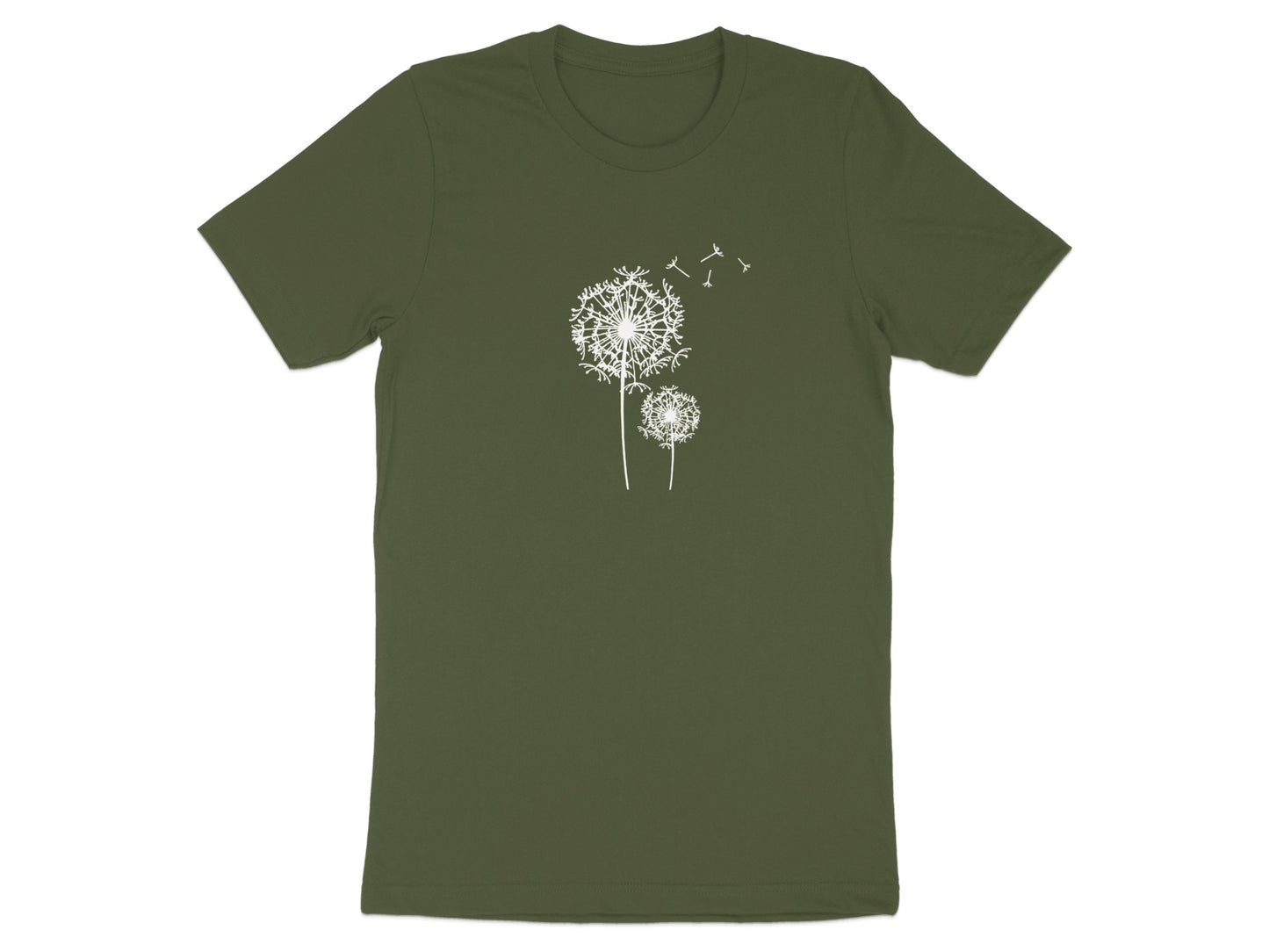Dandelion Design Graphic Tee Stylish Casual Shirt product