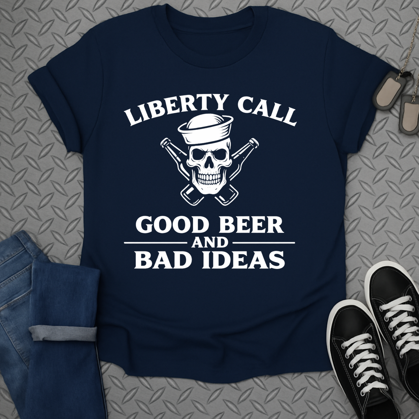 Liberty call good beer tshirt
