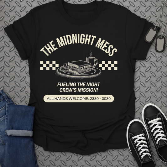 The Midnight Mess Fueling The Night Crew's Mission Shirt