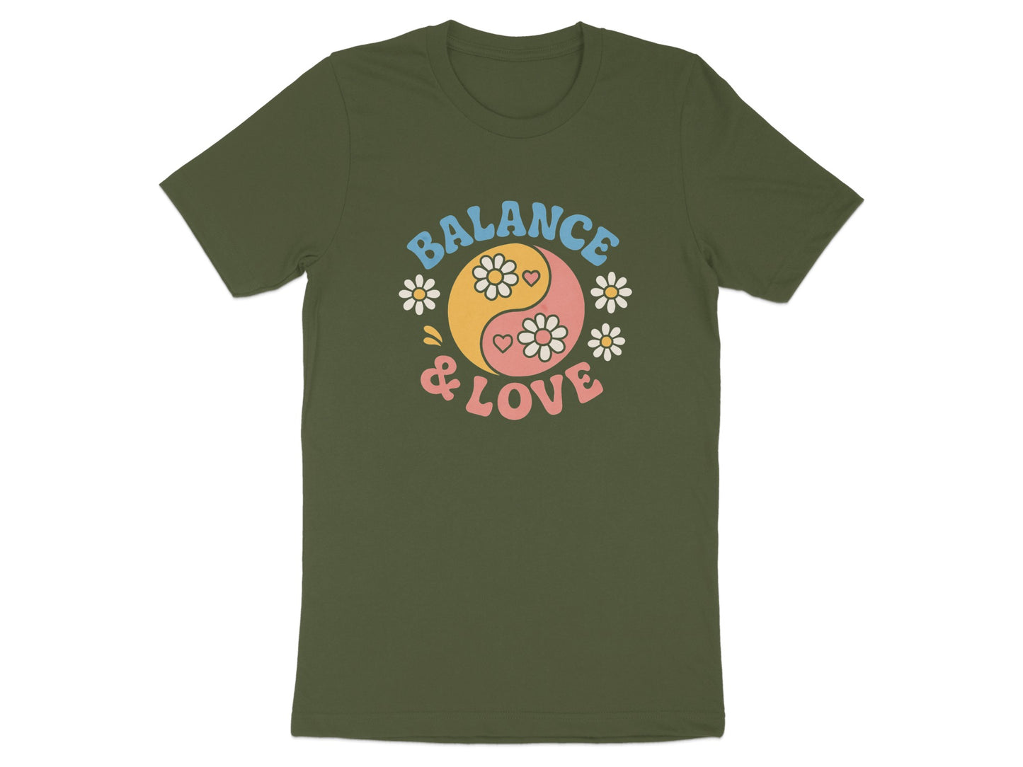 Balance and Love Graphic T-Shirt product type