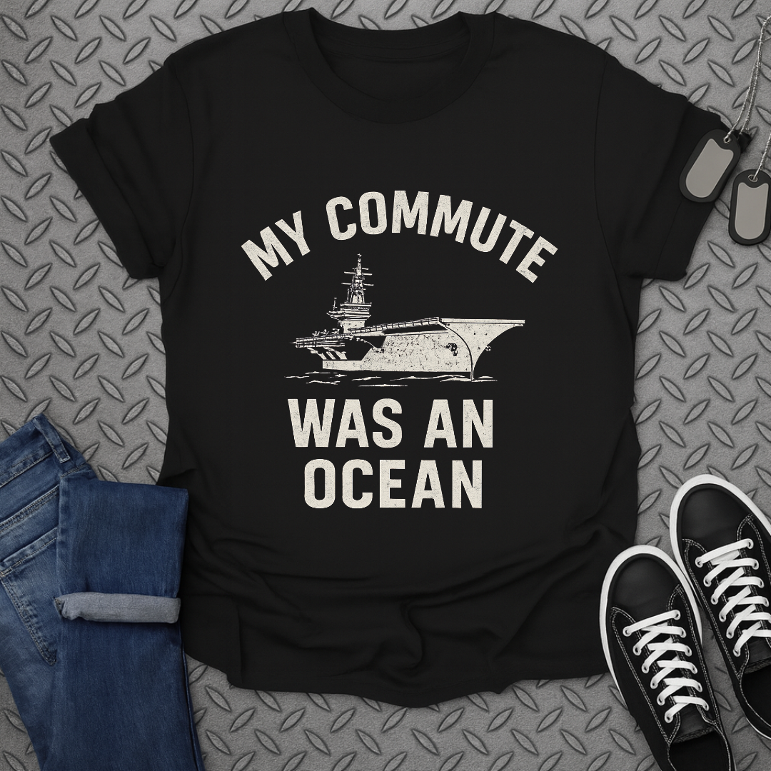 My Commute Was An Ocean Graphic T-Shirt