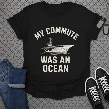 My Commute Was An Ocean Graphic T-Shirt