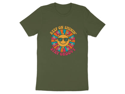 Keep on Shinin Stay Groovy Retro Design T-Shirt product type