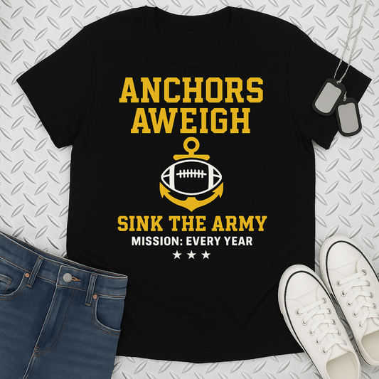 Anchors Aweigh Sink The Army Mission Every Year shirt