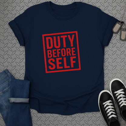 Duty Before Self Casual Graphic Tee product