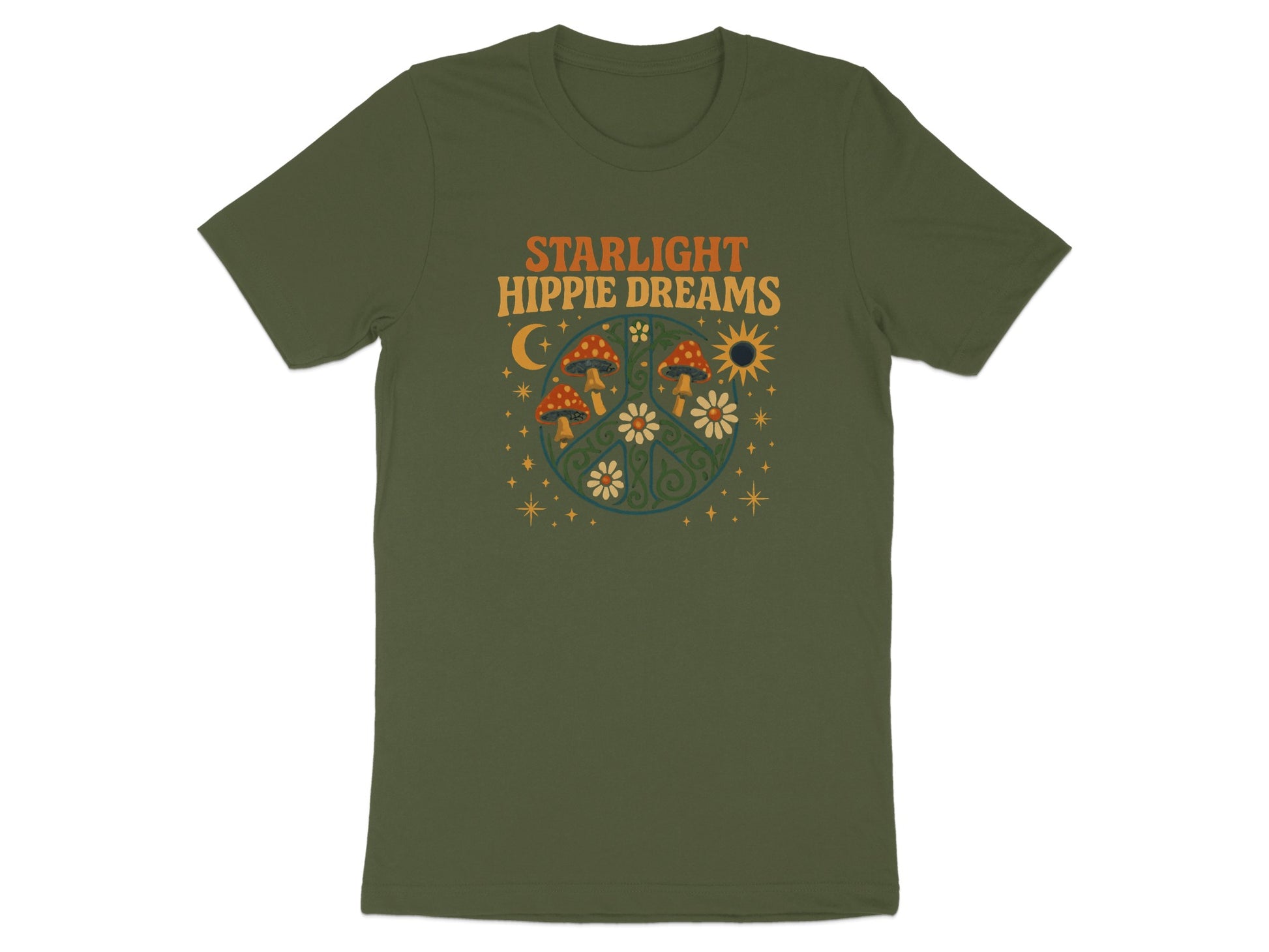 Starlight Hippie Dreams Graphic Tee Shirt product