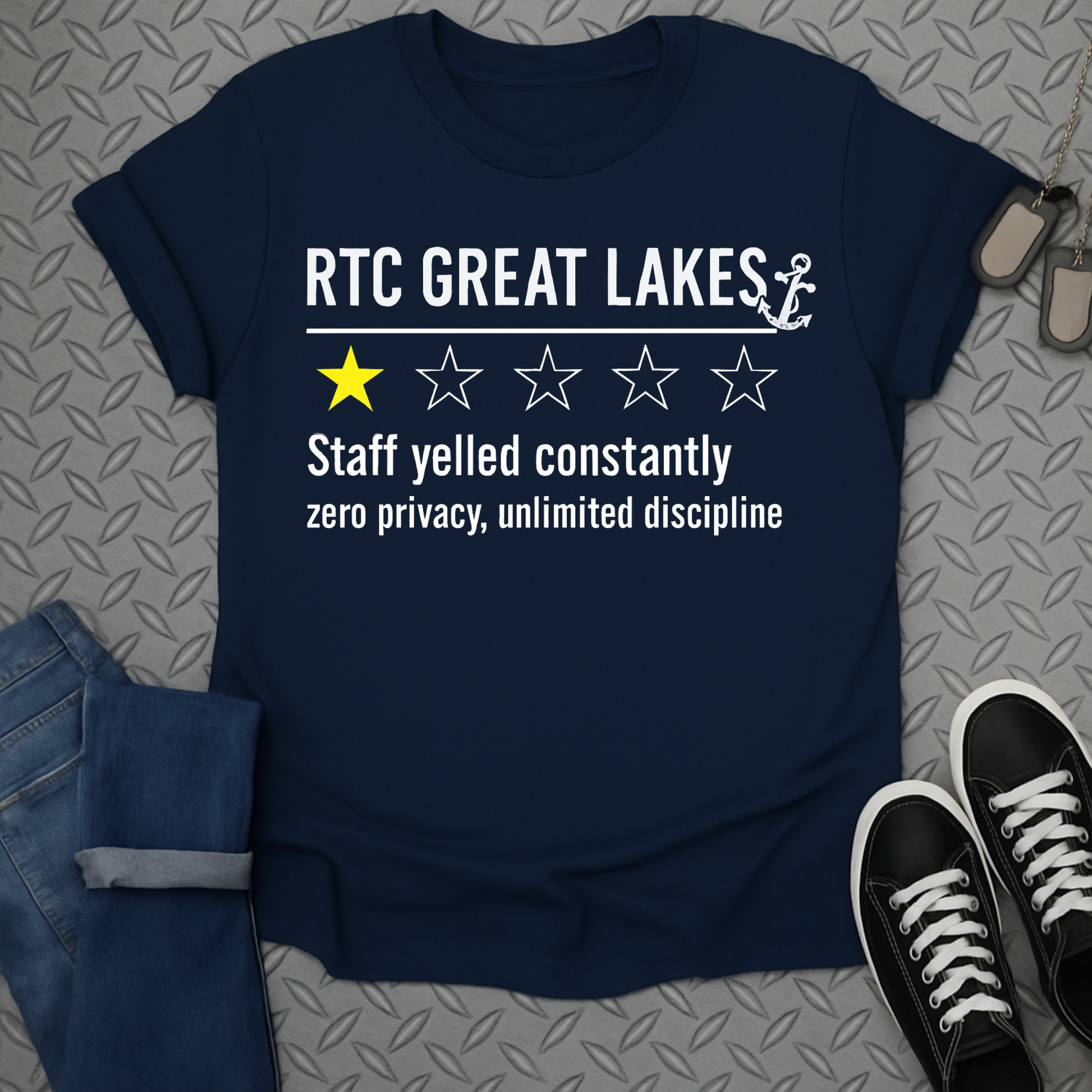 RTC Great Lakes Staff Yelled Constantly Graphic Shirt