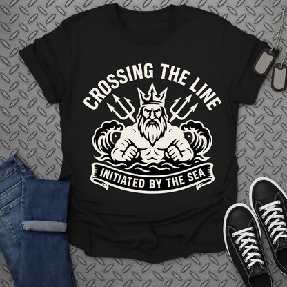 Crossing The Line Initiated By The Sea Shirt