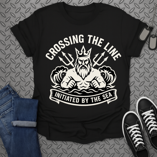 Crossing The Line Initiated By The Sea Shirt