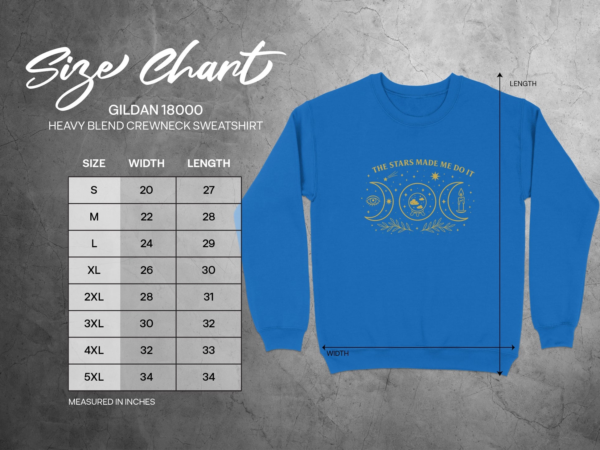 The Stars Made Me Do It Crewneck Sweatshirt product