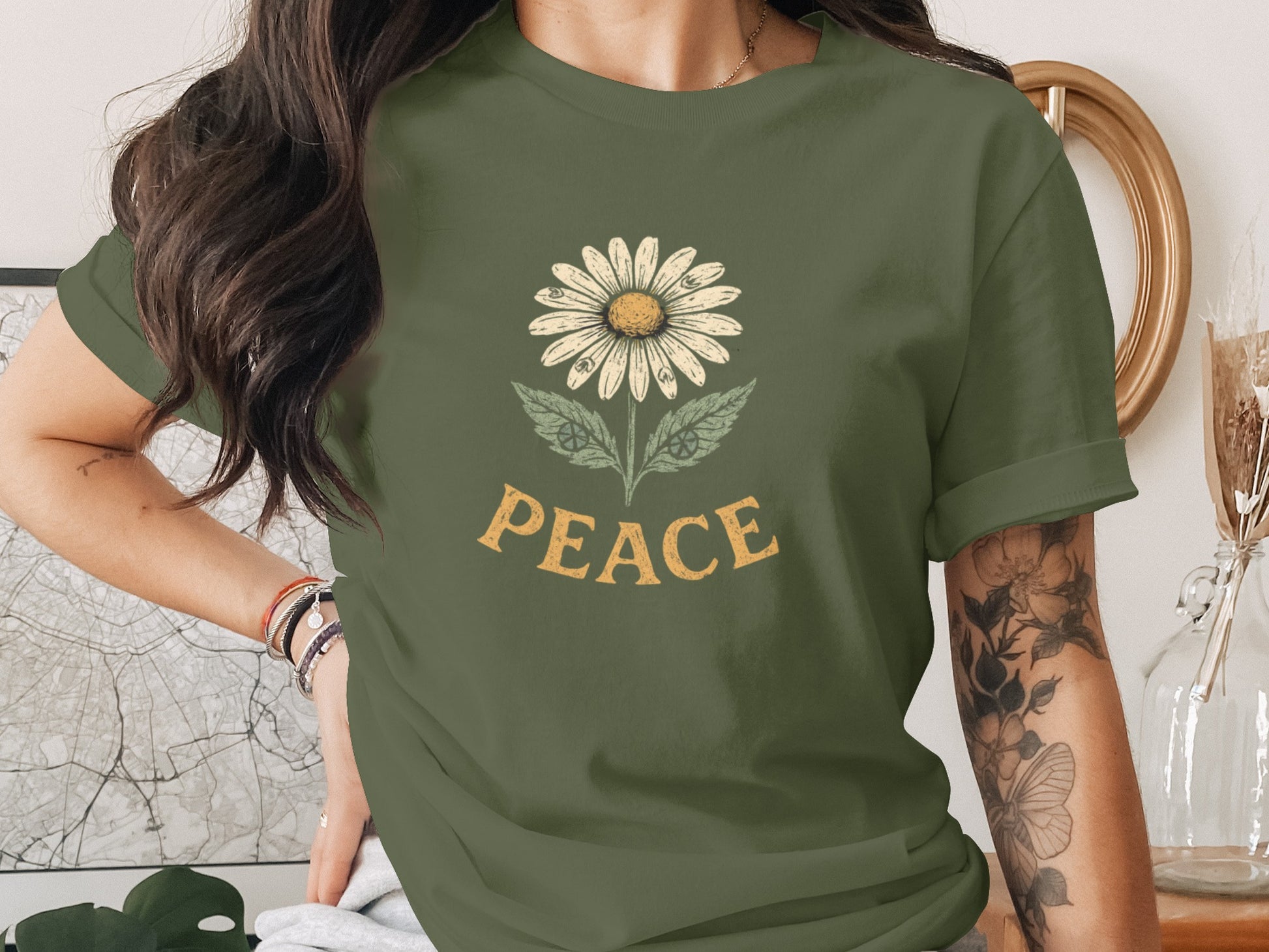 Peace Daisy Graphic Tee product type