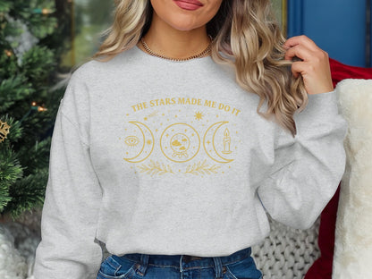 The Stars Made Me Do It Graphic Sweatshirt product