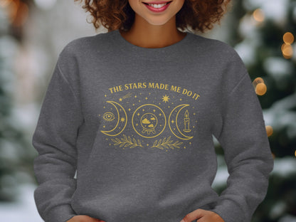The Stars Made Me Do It Astrology Sweater product