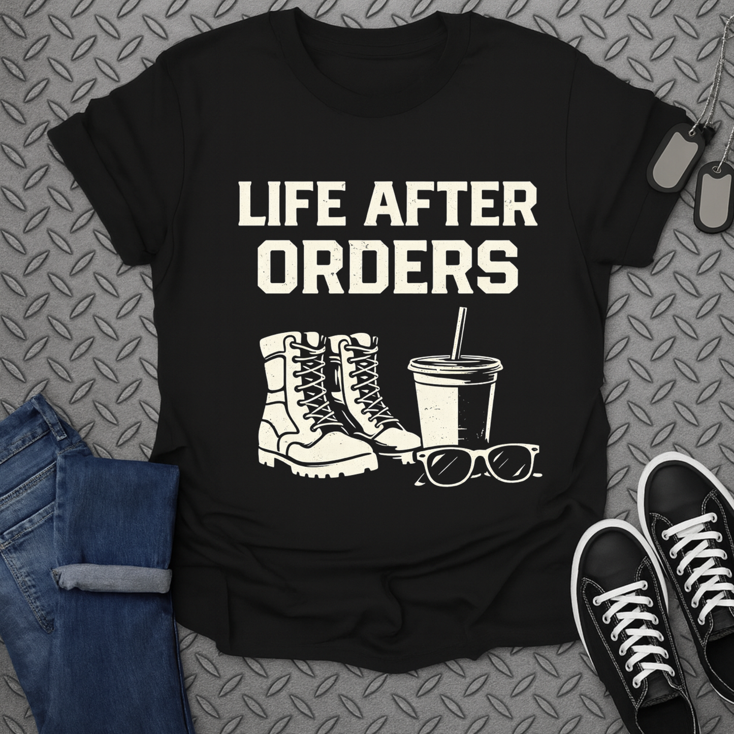 Life After Orders Graphic T-Shirt for Casual Wear