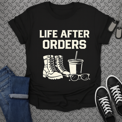 Life After Orders Graphic T-Shirt for Casual Wear